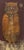 20th Century School, Owl and Full Moon, Mixed Media on Wood Panel, signed "Pate" lower right, painted wood frame. Image:...