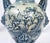 An antique, large glazed majolica vase from the 18th century, produced in Albisola (Genoa). The vase features a monochrome...