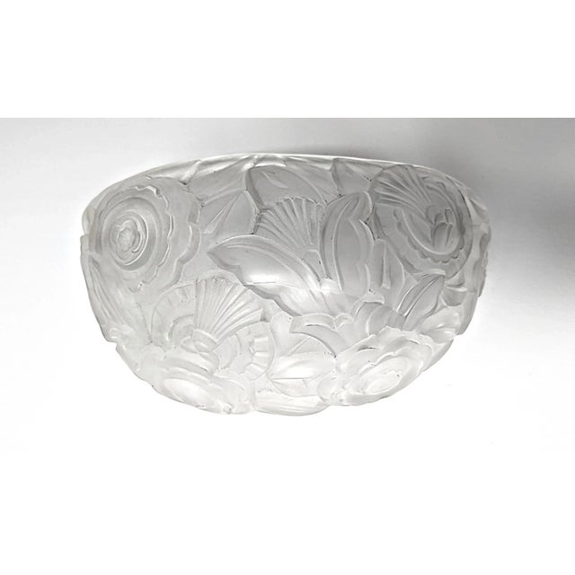 Mid 20th Century French Art Deco Wall Sconce by Genet Et Michon For Sale - Image 5 of 8