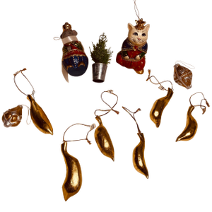 Vintage Collection of Holiday Ornaments
