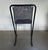 Black Metal Stackable Chairs, 1980s, Set of 6 For Sale - Image 9 of 16