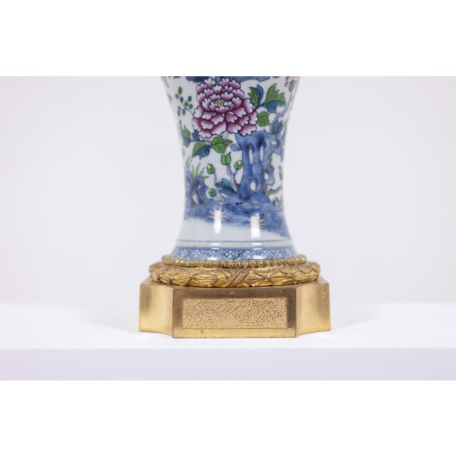 Metal Porcelain Table Lamps Decorated with Bronze Satyrs, 1880s, Set of 2 For Sale - Image 7 of 10