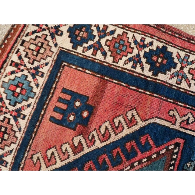 Early 20th Century Galerie Shabab Collection Early 20th Century Turkish Anatolian Throw Rug For Sale - Image 5 of 6