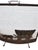 1960s Antique Rustic Wrought Iron Fireplace Screen Silhouette Covered Wagon Ox Western For Sale - Image 5 of 18