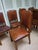 Antique Dutch Art Deco Leather Dining Chairs, 1920s, Set of 6 For Sale - Image 12 of 18
