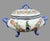 Vintage Quimper French Faience Floral Decorated Covered Tureen Serving Dish For Sale - Image 9 of 12