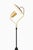 Scandinavian Modern Floor Lamp in Brass and Lacquer, 1950s For Sale - Image 3 of 12