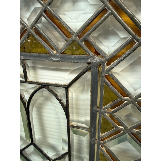 Stained Glass Window Panel, Early 20th Century For Sale In San Francisco - Image 6 of 12