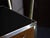Black Curved Cocktail Bar in Black and White Murano Glass and Brass from Justfurnituress SRL For Sale - Image 8 of 10