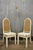 Hollywood Regency Bedell Vintage Hollywood Regency Cane Back Pagoda Dining Side Chairs- a Pair For Sale - Image 3 of 10