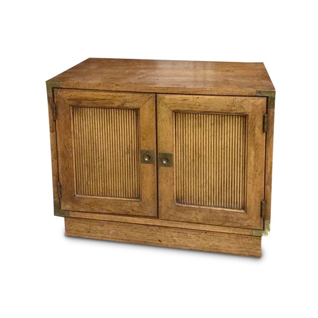 Vintage Mid Century Modern Campaign Cabinet By Lane Furniture Company Chairish