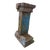 Vintage 1980s Architectural Carved Wood Plant Stand Pedestal For Sale