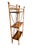 Early 20th Century Victorian English Burnt Bamboo Bookshelf For Sale - Image 9 of 16