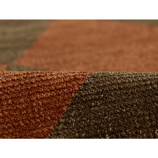 Momeni Willow Copper Hand Woven Area Rug 6'3" X 9' For Sale - Image 4 of 8