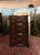 1990s Vintage Chest on Chest, Mahogany Tall Chest of Drawers, Lexington Furniture For Sale - Image 5 of 14