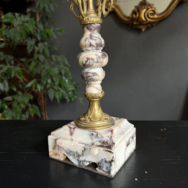 Art Nouveau Candelabra, 1890s For Sale - Image 10 of 11