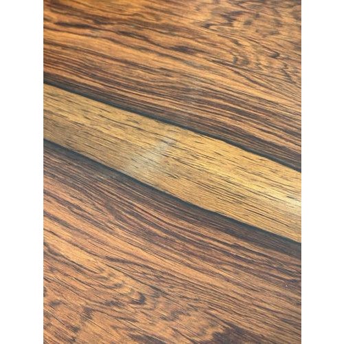 Mid-Century Rosewood, Glass and Chrome Coffee Table from Merrow Associates For Sale - Image 9 of 10