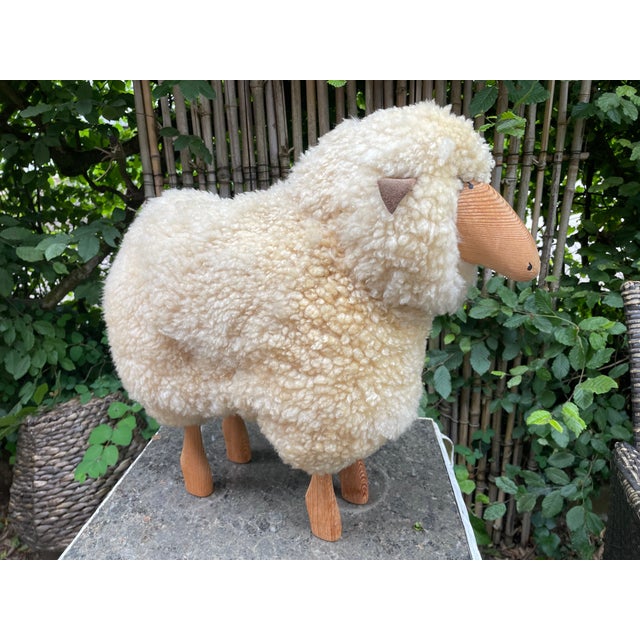1970s Wool Lamb by Hanns Peter Krafft, Germany, 1970s For Sale - Image 5 of 14