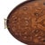 Monumental English Butler's Gallery Tray Edwardian Ornate Inlay Mahogany 27" For Sale - Image 11 of 14
