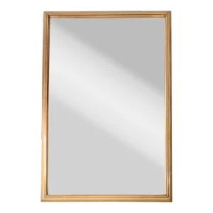 Vintage Sandal Wood Dresser Mirror