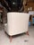 Timeless and versatile, this classic transitional accent chair features soft ivory leather upholstery, clean contemporary...