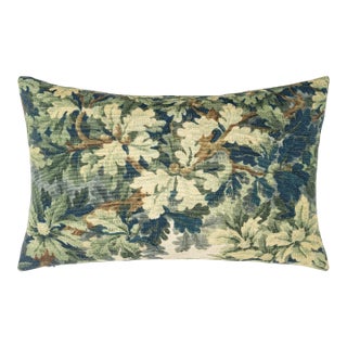 Scalamandre 22" x 14" Bois De Chene Pillow in Verdure For Sale
