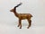 Vintage Leather Antelope Figure, 1960s For Sale - Image 9 of 10