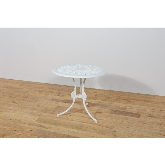Victorian Aluminium Garden Dining Set, United Kingdom, 1950s, Set of 5 For Sale - Image 4 of 18