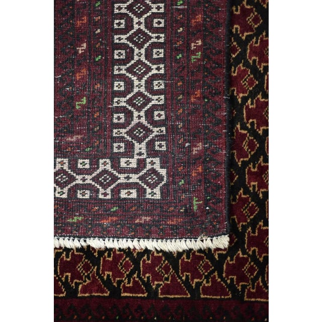 Textile Vintage Oriental Mir-Saruk Hand-Woven Rug,1960s For Sale - Image 7 of 16