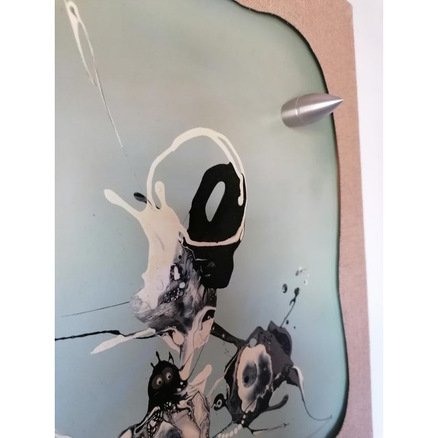 Stefano Mazzolini, O3M, Mixed Media on Canvas For Sale - Image 4 of 12