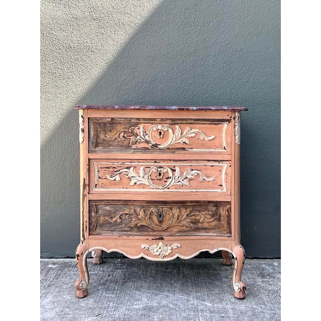 Early 20th Century Vintage Primitive Chest of Drawers For Sale - Image 5 of 12