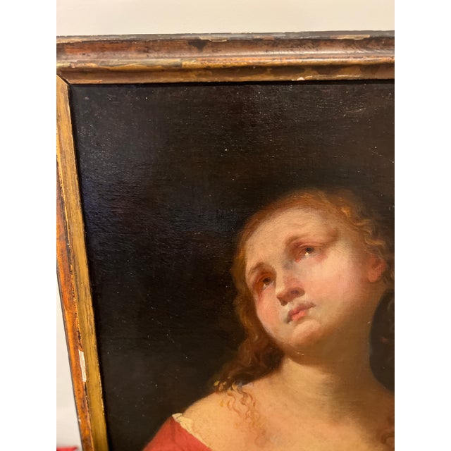 18th Century, Italian 'Memento Mori' Old Master School of Guido Reni For Sale - Image 10 of 12