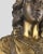 Early 20th Century Pair of Early 20th Century Bookends Gilded Clad Figural Statue Sculpture Bust Dante & Beatrice For Sale - Image 5 of 12