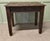 Gothic Style Carved Oak Side Table This is a good solid table, the top is thick and it has a carved pattern on the top,...