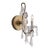 Pair of Rh Baby & Child Manor Court Crystal Wall Sconces For Sale