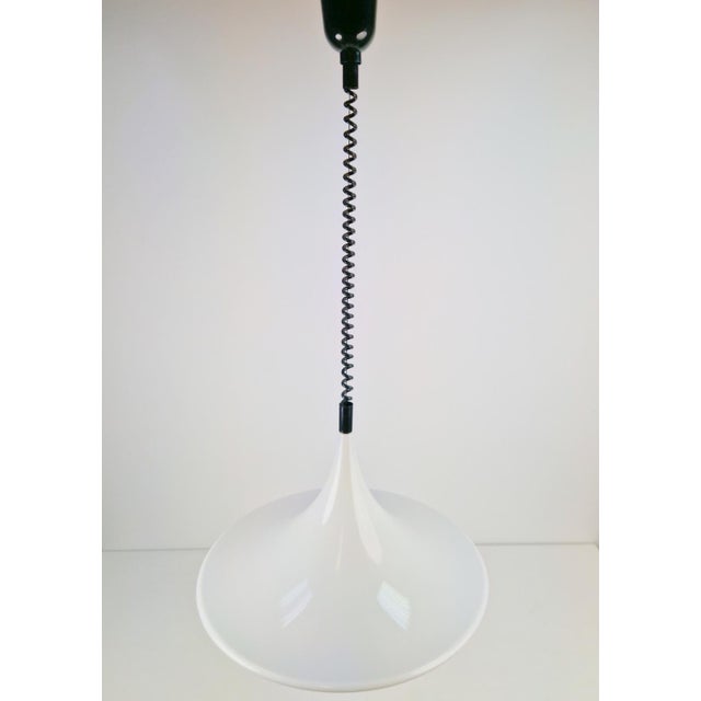 Vintage Space Age Witch Hat Pendant Lamp by Harco Loor, 1980 For Sale - Image 6 of 11