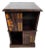 Maitland Smith Leather Faux Book Nightstand Side Table For Sale