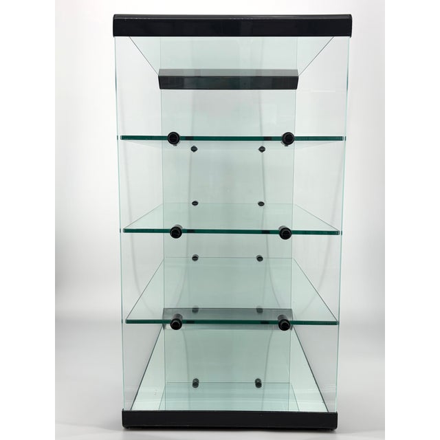 Glass Hifi Rack from Gallotti & Radici, Italy, 1970s For Sale - Image 9 of 11