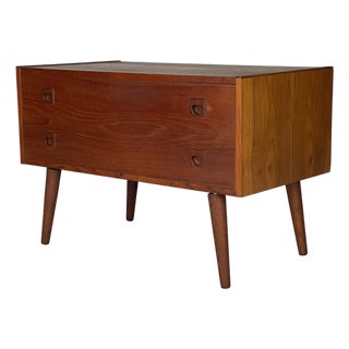 Scandinavian Teak Chest of Drawers, 1960s For Sale