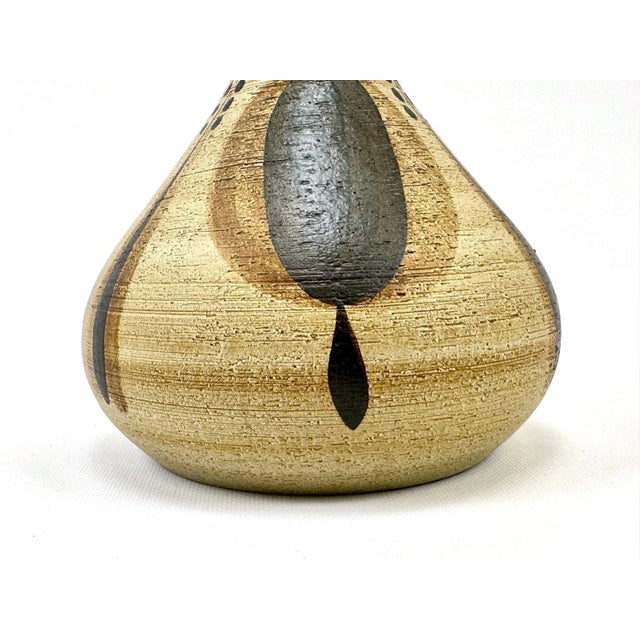 Ceramic Mid-Century Cermic Bottle by Klaus & Peter Müller for Sgrafo Keramik, 1975 For Sale - Image 7 of 11