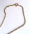 Antique Old European Cut Diamond Necklace, Five Bezel-Set Diamonds, 14k Gold Chain For Sale - Image 12 of 12