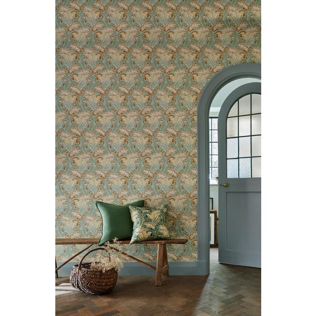 From around 1895 C.F.A. Voysey gives us Laceflower. Swaying in an imagined wind Voysey`s characteristic birds chirp among...