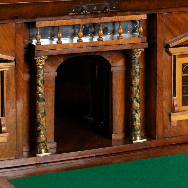 19th Century Danish Mahogany Secretary Bureau For Sale - Image 10 of 16