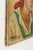 Dating from 1939, a beautiful European oil portrait painting of a young farmer woman. This original oil painting signed...