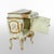 French Rococo Style Louis XIV Hand Painted Bombay Side Stand With Cherubs 20thC For Sale - Image 6 of 12