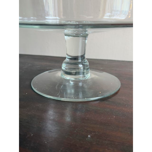 Transparent Late 20th Century Postmodern Princess House Heritage Crystal Punch Bowl Set - 10 Piece For Sale - Image 8 of 9