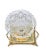 Art Nouveau Late 19th Century Gilt Brass Etched Crystal Centerpiece For Sale - Image 3 of 12
