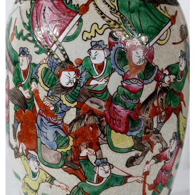 Chinese Nankin Porcelain Vases, 1890s, Set of 2 For Sale - Image 14 of 18