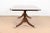 Baker Furniture Georgian Mahogany Double Pedestal Extension Dining Table, Newly Refinished For Sale - Image 9 of 11