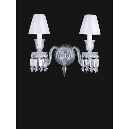 Contemporary Collection Regina Wall Lamp in Metal and Crystal by Jago For Sale - Image 3 of 14